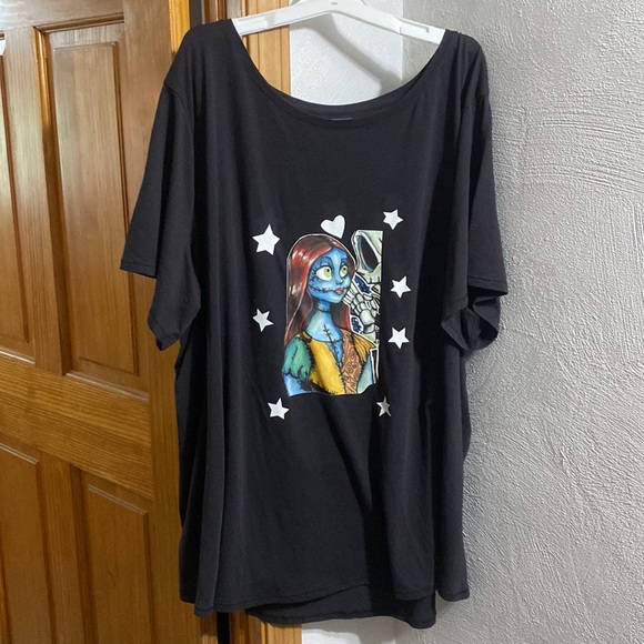 Jack & Sally🎃2X🕸🕷pant 4X tee & 925❤️studs💀Cap🧡 - Picture 3 of 16